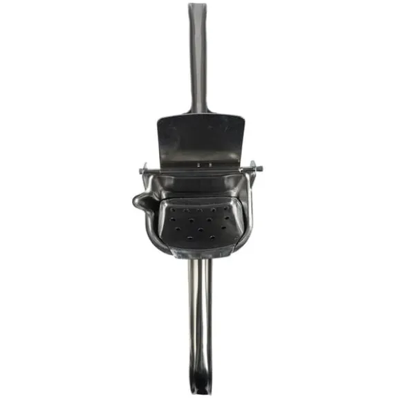 Citronpress med filter - Kraftig manuell citrusjuicer i rostfritt stål