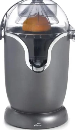 Citruspress - Automatisk - Grå - Droppstoppsystem - Diskmaskinvänlig - Kompakt