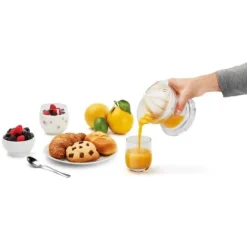 Citruspress - Metaltex - 300 ml - Transparent - Vit - 14 x 15 cm