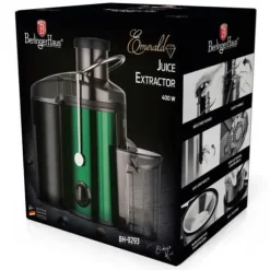 Citruspresse - BERLINGERHAUS - BH-9293 - 400 W - Färg Emerald - Plastik