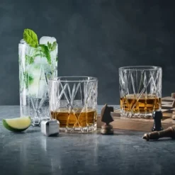 City Whiskyglas DOF 34cl, 2-pack - Orrefors