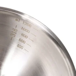 17cm Rostfri Stål Skål - Mångsidig Köks- & Bakningsskål