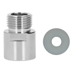 CO2-cylinderadapter: Invändig gänga TR21-4 till hangänga CGA320