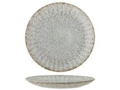 CREATIVE COLLECTION Fleur Uppläggningsfat, natur, stengods