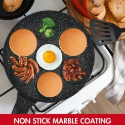 Crepe- / Pannkakspanna / Plättlagg - 7 platser