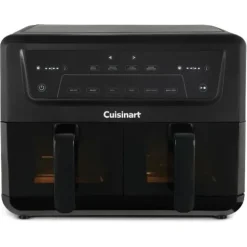 CUISINART Airfryer AFD10XBLE - 10,4 l kapacitet - Dubbel tank - Svart - 2400 W