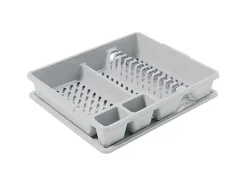 Curver tallriksställ grå