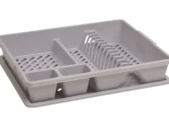 Curver tallriksställ grå