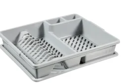 Curver tallriksställ grå