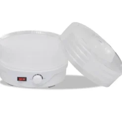 Dehydrator med 6 stapelbara brickor (runda)