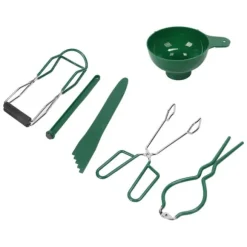 6-delars konserveringskit konserveringstratttång bubbelpopparburknyckellyftare magnetisk locklyftare sylttillverkningsset