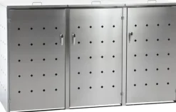 3-delat avfallshölje Nelli 80 x 198 x 117 cm 1