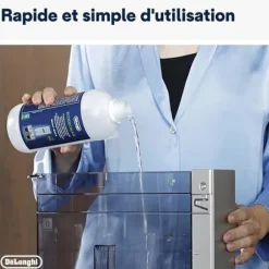 De'Longhi EcoDecalk Avkalkningsmedel DLSC500, 5 Doser av Avkalkning, Flaska med 5 Doser, 500ml