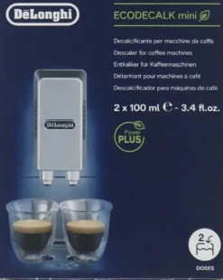 De'Longhi EcoDecalk mini - Avskalare - vätska - 100 ml (paket om 2)