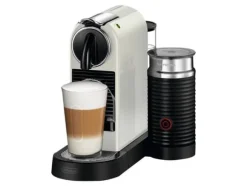 De'Longhi Nespresso CitiZ EN 267.WAE - Kaffemaskin med mjölkskummare - 19 bar - vit