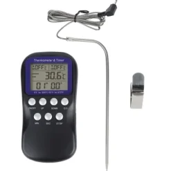 Digital Elektrisk Mattermometer för Ugn Grill Grill Matlagning Kökstillbehör