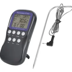 Digital Elektrisk Mattermometer för Ugn Grill Grill Matlagning Kökstillbehör