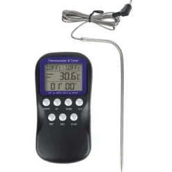 Digital Elektrisk Mattermometer för Ugn Grill Grill Matlagning Kökstillbehör