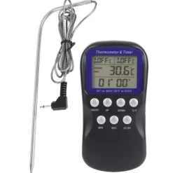 Digital Elektrisk Mattermometer för Ugn Grill Grill Matlagning Kökstillbehör