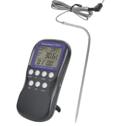 Digital Elektrisk Mattermometer för Ugn Grill Grill Matlagning Kökstillbehör