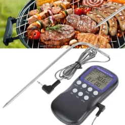Digital Elektrisk Mattermometer för Ugn Grill Grill Matlagning Kökstillbehör