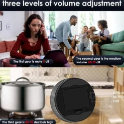 Digital Äggklocka med Stoppur - Kökstimer - LED