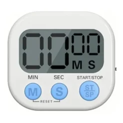 Digital kökstimer med stor skärm, multifunktionell batteridriven elektronisk matlagningstimer