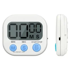 Digital kökstimer med stor skärm, multifunktionell batteridriven elektronisk matlagningstimer