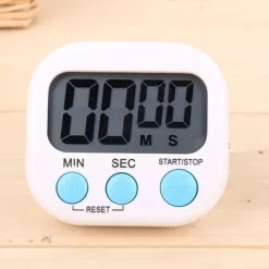Digital kökstimer med stor skärm, multifunktionell batteridriven elektronisk matlagningstimer