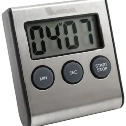 Digital timer - Lantelme - 4178 - Rostfritt stål - Larm - Magnetstöd