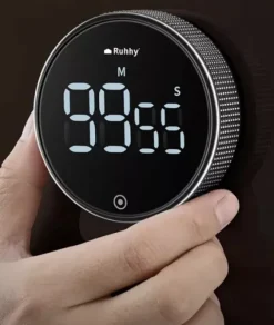 Digital Timer med Magnet & LCD-display - Kökstimer