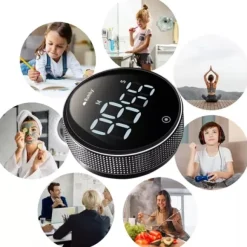 Digital Timer med Magnet & LCD-display - Kökstimer