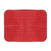 DISH MAT avlopp RÖD 45,5 x 18 cm