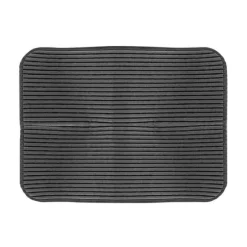 DISH MAT grå avlopp 45,5x35,5cm