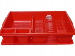 Diskavlopp med avlopp - Röd Bentom