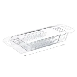 Diskho Silkorg, 9x43,5x20 cm, Transparent