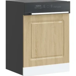 Diskmaskinspanel Kalmar sonoma-ek 60x1,5x67 cm konstruerat trä