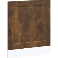 Diskmaskinspanel Porto rökfärgad ek 60x1,5x67cm konstruerat trä