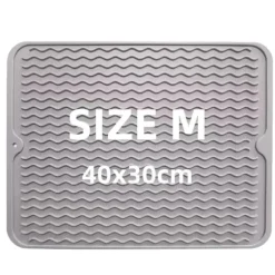 Diskställsmatta, Värmebeständig, Halkfri Design,Storlek M eller L-c, Gary 40x30cm