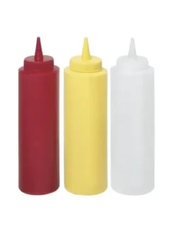 Dispenserbehållare för kalla såser 0,2l. gul - Hendi 558003