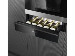 Dometic DrawBar 5B - Vinkylare - lådmonterat - inbyggd - bredd: 55.6 cm - djup: 54.15 cm - höjd: 14 cm - 15 liter - Klass G - svart glas