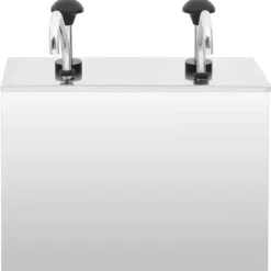 Dressingbehållare rostfritt stål 2 x 3,5 L - Såsbehållare - Dressingbehållare - Home & Living