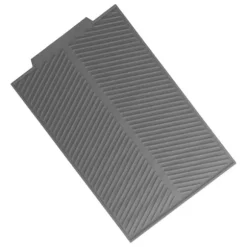 Dränerbar värmeisoleringsdyna Silikon Bord Bordsunderlägg Kruka Skål Diskmatta Köksprylar Grå