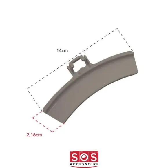 Dörrhandtag - ELECTROLUX - Torktumlare - Vit - Tillbehör - Kompatibel med AEG