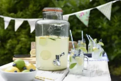 Dryckesdispenser Kilner® Medium 5 ltr. glas Ø18.2xH31.5 cm med kran