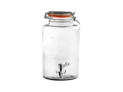 Dryckesdispenser Kilner® Medium 5 ltr. glas Ø18.2xH31.5 cm med kran