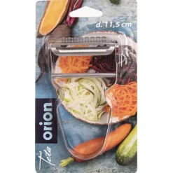 Dubbel stålskalare för frukt och grönsaker 11,5 cm