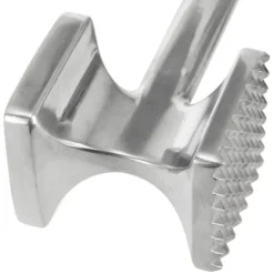 Dubbelsidig köttklubba i stål 26,5 cm