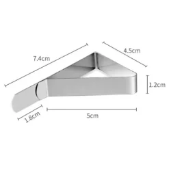 Dukhållare av rostfritt stål 8-pack