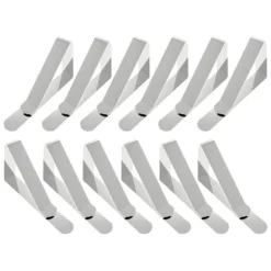 Dukklämmor, picknickbordsklämmor, picknickduksklämmor i rostfritt stål, dukklämmor, dukklämmor - 12-pack